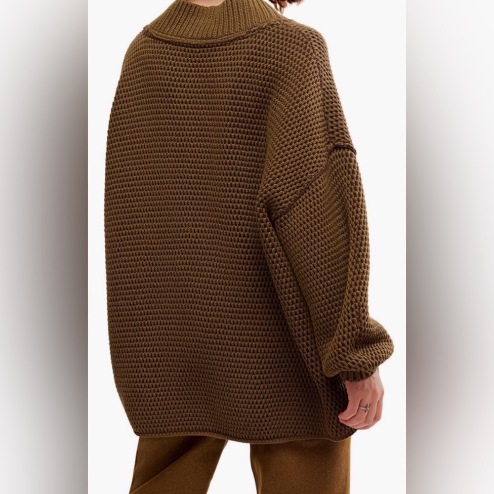 NEW! Free People Maisie Oversize Sweater - Picture 4 of 12